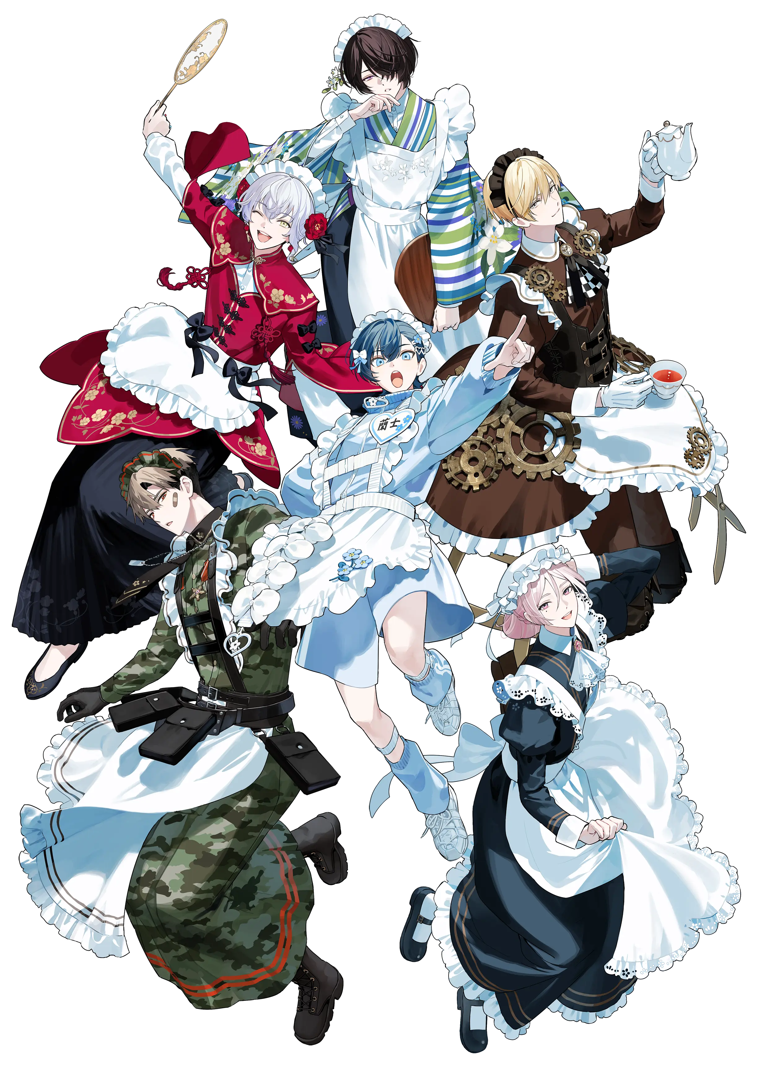 BOYS be MAID ! 秘空木 礼 ビーメイ ボーイズビーメイド 缶バッジ BOYS be MAID ! 秘空木 礼 ビーメイ ボーイズビーメイド 缶